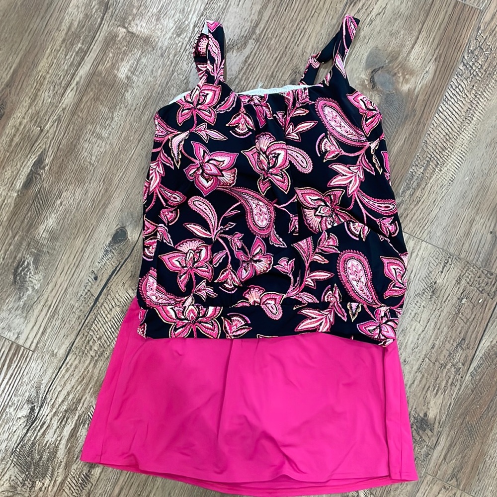 Land’s End swimsuit skirt size 10 10DD